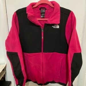 North face girls fleece jacket